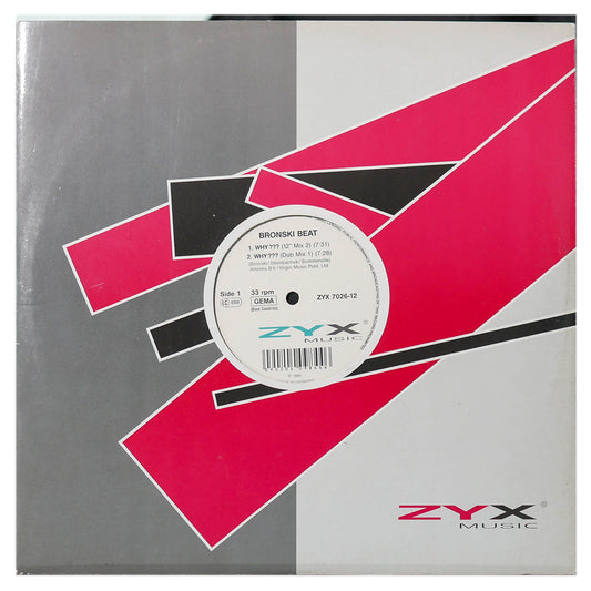 BRONSKY BEAT - WHY ? | 12" MAXI SINGLE USADO