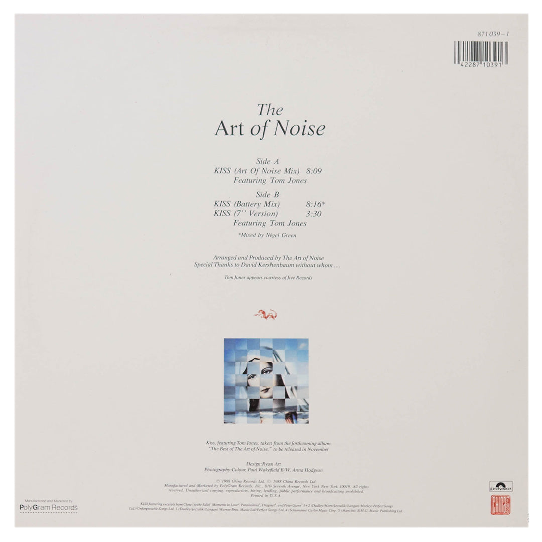 ART OF NOISE - KISS | 12" MAXI SINGLE USADO