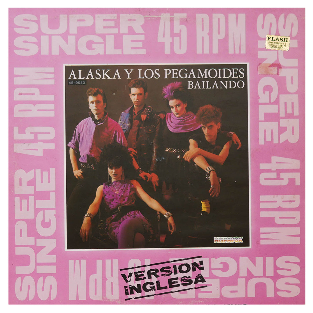 ALASKA Y LOS PEGAMOIDES - BAILANDO (VERSIÓN ESPAÑOL/INGLES) | 12" MAXI SINGLE USADO