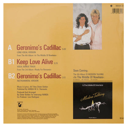 MODERN TALKING - GERONIMO'S CADILLAC | 12" MAXI SINGLE USADO
