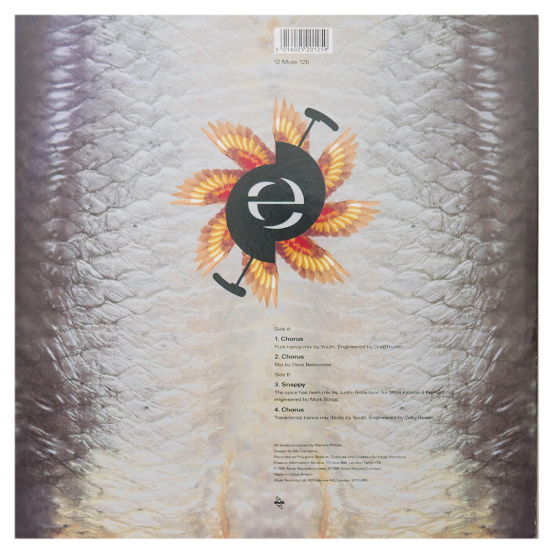 ERASURE - CHORUS | 12" MAXI SINGLE USADO