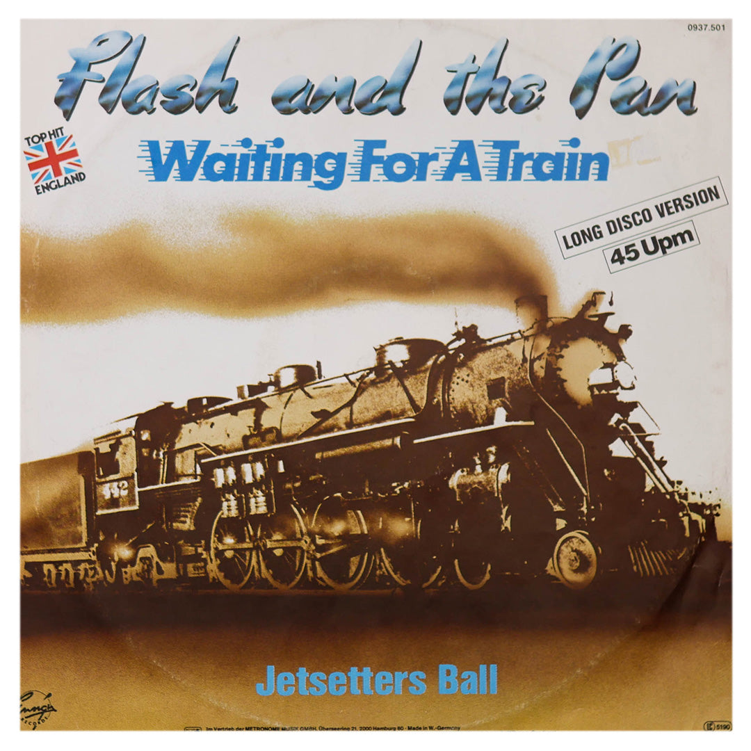 FLASH AND THE PAN - WAITING FOR A TRAIN | 12" MAXI SINGLE USADO