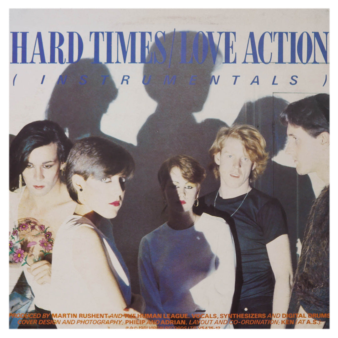 HUMAN LEAGUE - HARD TIMES/LOVE ACTION | 12" MAXI SINGLE USADO