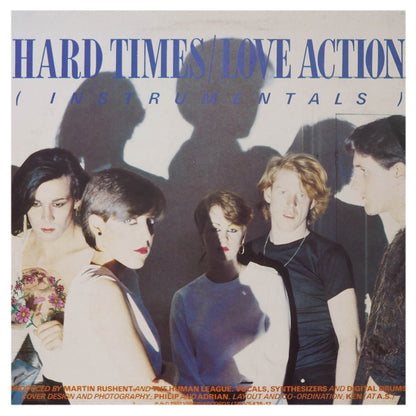 HUMAN LEAGUE - HARD TIMES/LOVE ACTION | 12" MAXI SINGLE USADO