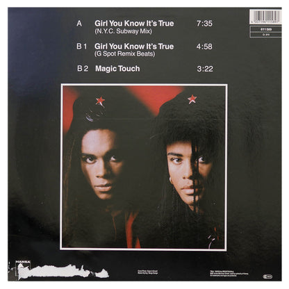 MILLI VANILLI - GIRL YOU KNOW IT'S TRUE | 12" MAXI SINGLE USADO