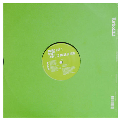 MOBY - I LOVE TO MOVE IN HERE | 12" MAXI SINGLE USADO