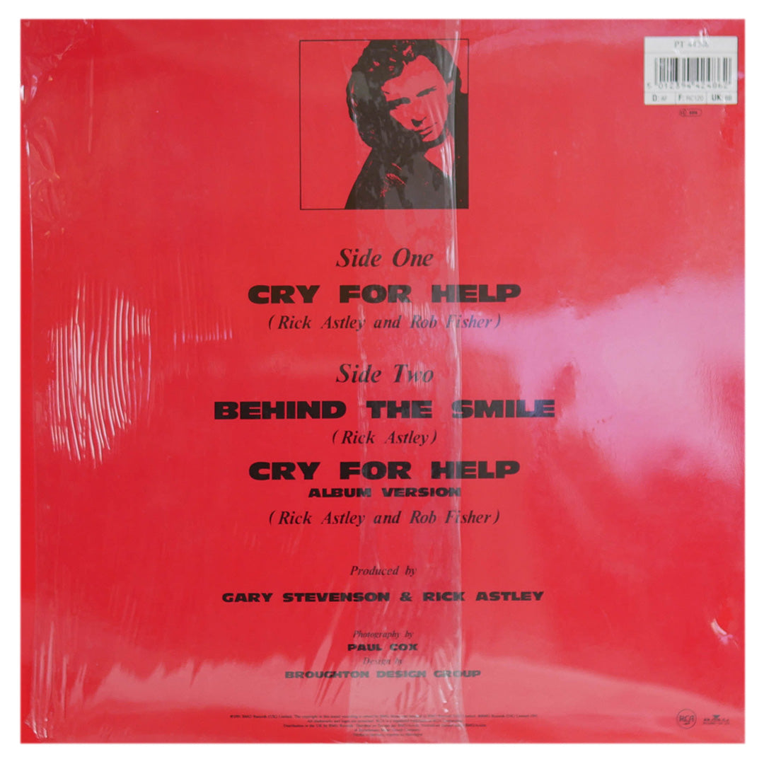 RICK ASTLEY - CRY FOR HELP | 12" MAXI SINGLE USADO
