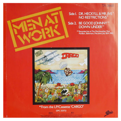 MEN AT WORK - DR. HECKYLL & MR. JIVE | 12" MAXI SINGLE USADO