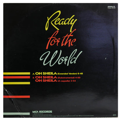 READY FOR THE WORLD - OH SHEILA | 12" MAXI SINGLE USADO