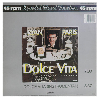 RYAN PARIS - DOLCE VITA | 12" MAXI SINGLE USADO