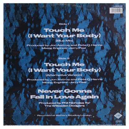 SAMANTHA FOX  - TOUCH ME (I WANT YOUR BODY) (BLUE MIX)| 12" MAXI SINGLE USADO