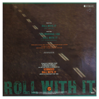 STEVE WINWOOD - ROLL WITH IT | 12" MAXI SINGLE USADO