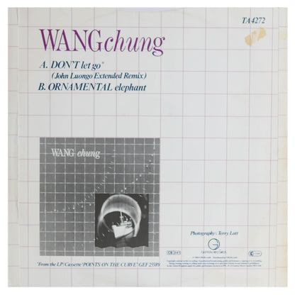 WANG CHUNG - DON'T LET GO (EXTENDED REMIX) | 12" MAXI SINGLE USADO