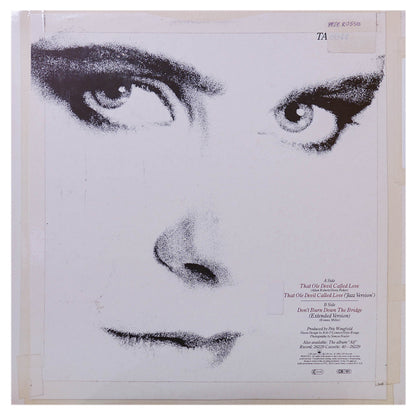 ALISON MOYET - THAT OLE DEVIL CALLED LOVE (LP VERSIÓN + JAZZ VERSION) | 12" MAXI SINGLE USADO