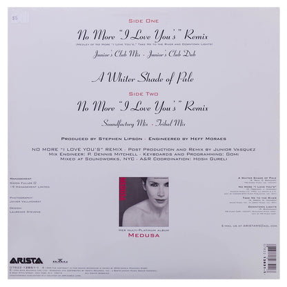 ANNIE LENNOX - A WHITER SHADE OF PALE/NO MORE I LOVE YOU'S REMIX | 12" MAXI SINGLE USADO