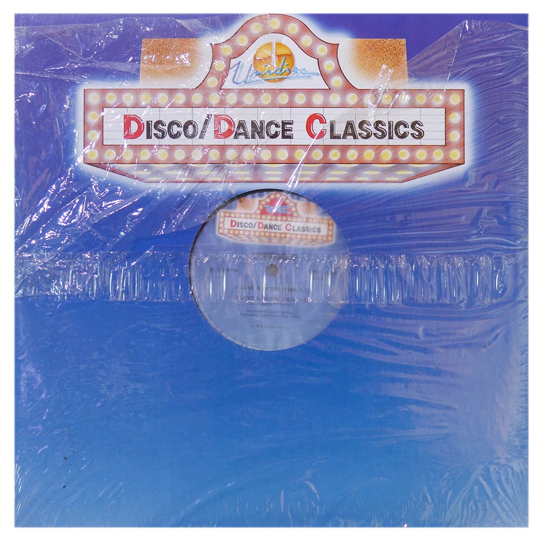 ARPEGIO / FRENCH KISS - LOVE & DESIRE/PANIC | 12" MAXI SINGLE USADO