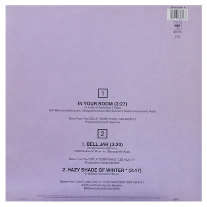 BANGLES - IN YOUR ROOM | 12" MAXI SINGLE USADO