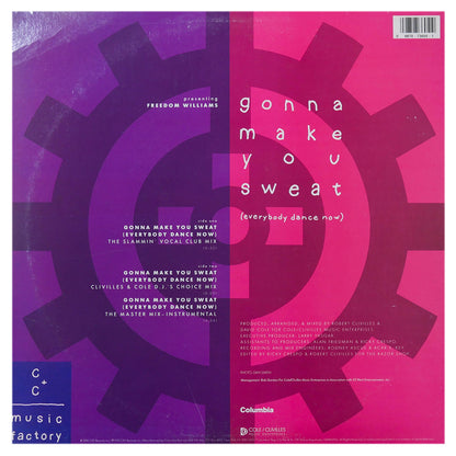 C+C MUSIC FACTORY - GONNA MAKE YOU SWEAT | 12" MAXI SINGLE USADO