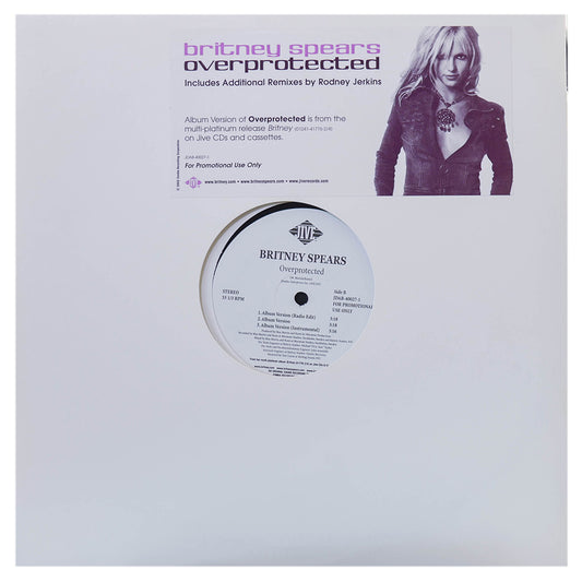 BRITNEY SPEARS - OVERPROTECTED | 12" MAXI SINGLE USADO