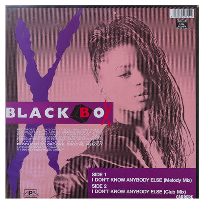 BLACK BOX - I DON'T KNOW ANYBODY ELSE | 12" MAXI SINGLE VINILO USADO