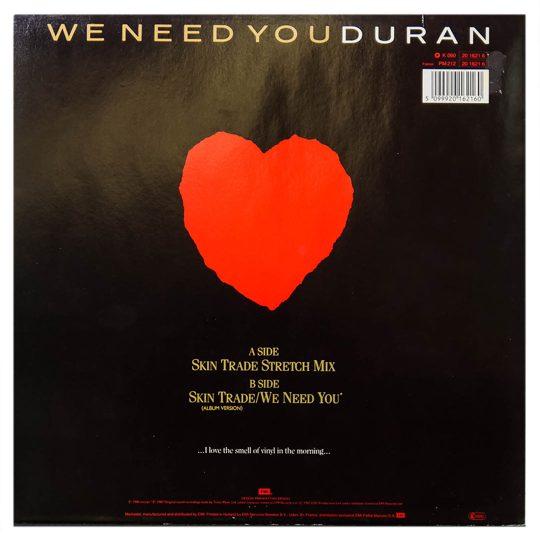DURAN DURAN - SKIN TRADE | 12" MAXI SINGLE USADO