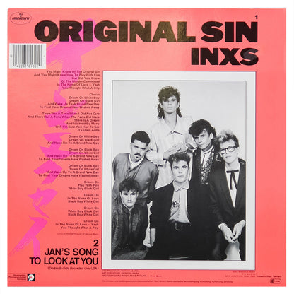 INXS - ORIGINAL SIN | 12" MAXI SINGLE USADO