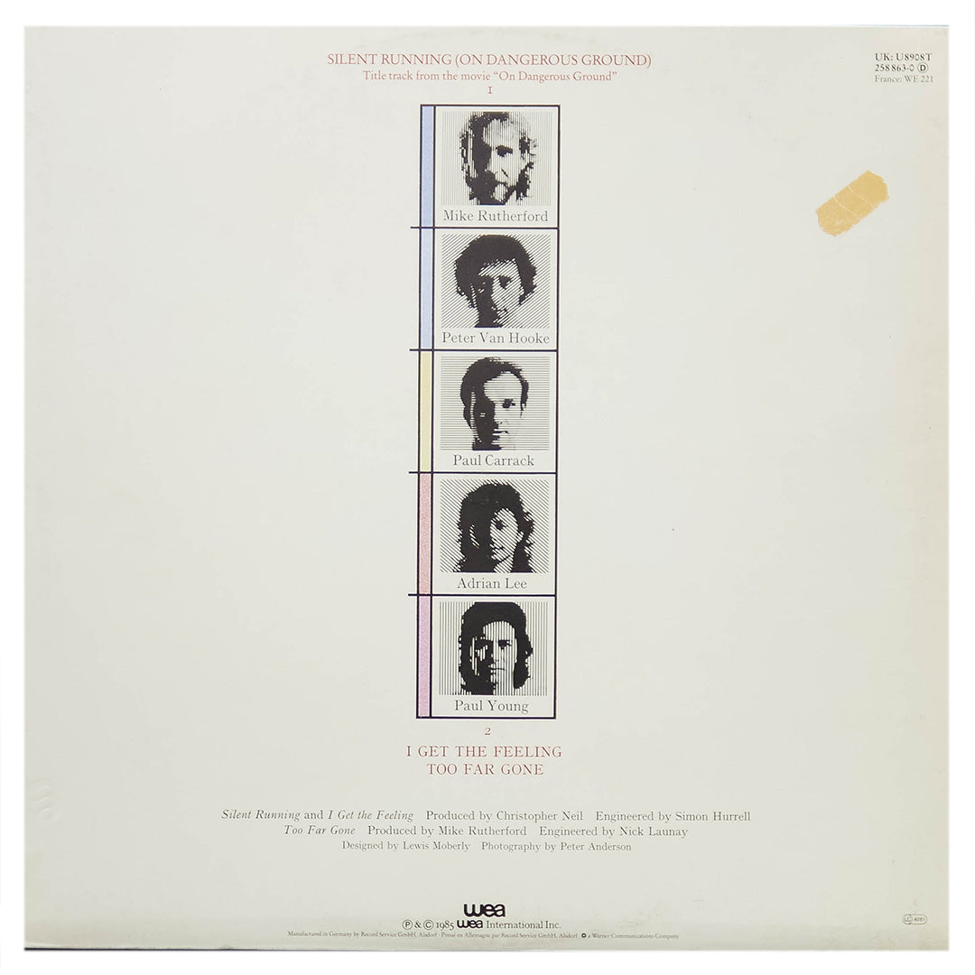 MIKE & THE MECHANICS - SILENT RUNNING | 12" MAXI SINGLE USADO