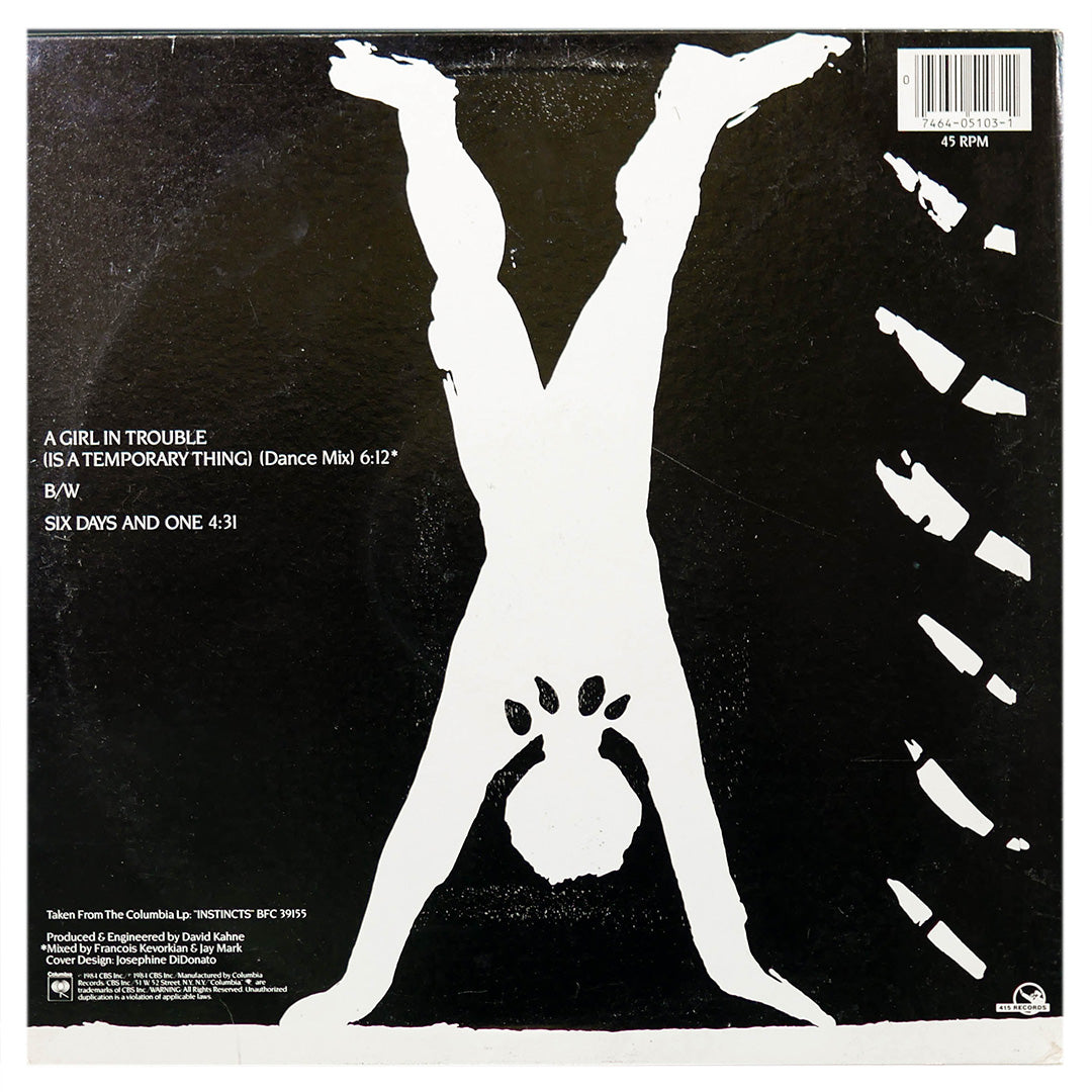 ROMEO VOID - A GIRL IN TROUBLE (IS A TEMPORARY THING) | 12" MAXI SINGLE USADO
