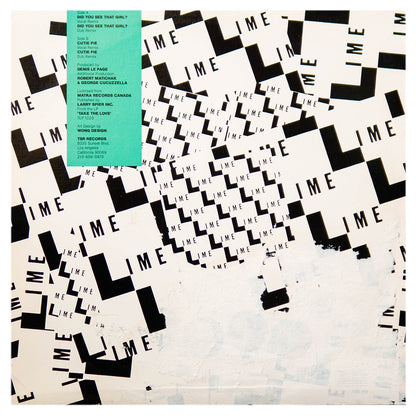 LIME - DID YOU SEE THAT GIRL? | 12" MAXI SINGLE USADO