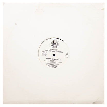 JIVE BUNNY AND THE MASTERMIXERS - THAT'S WHAT I LIKE | 12" MAXI SINGLE USADO