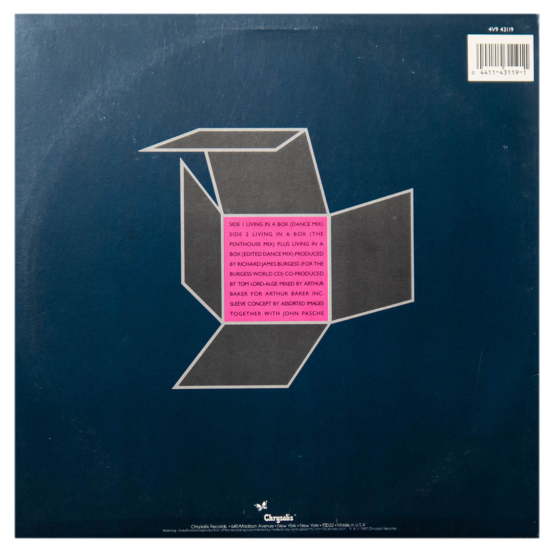 LIVING IN A BOX - LIVING IN A BOX | 12" MAXI SINGLE VINILO USADO