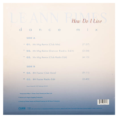 LEANN RIMES - HOW DO I LIVE | 12" MAXI SINGLE USADO