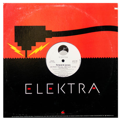 HOWARD JONES - YOU KNOW I LOVE YOU…DON'T YOU (LP VERSION) | 12" MAXI SINGLE USADO