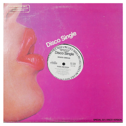 DISCO CIRCUS - OVER AND OVER | 12" MAXI SINGLE USADO