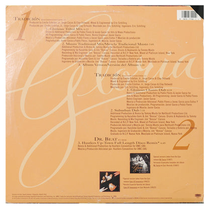 GLORIA ESTEFAN - TRADICIÓN/DR. BEAT | 12" MAXI SINGLE USADO