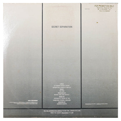 THE FIXX - SECRET SEPARATION | 12" MAXI SINGLE USADO
