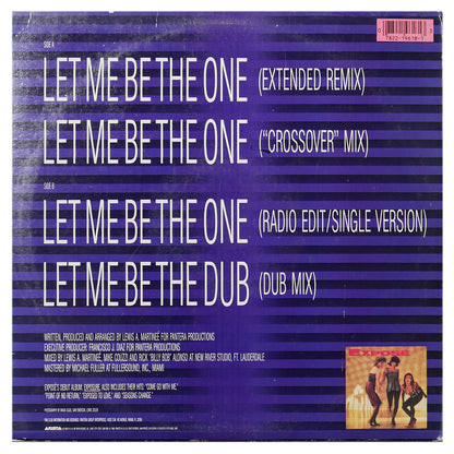 EXPOSÉ - LET ME BE THE ONE | 12" MAXI SINGLE USADO