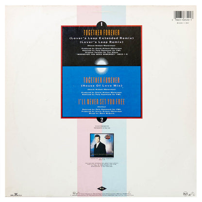 RICK ASTLEY  - TOGETHER FOREVER | 12" MAXI SINGLE USADO