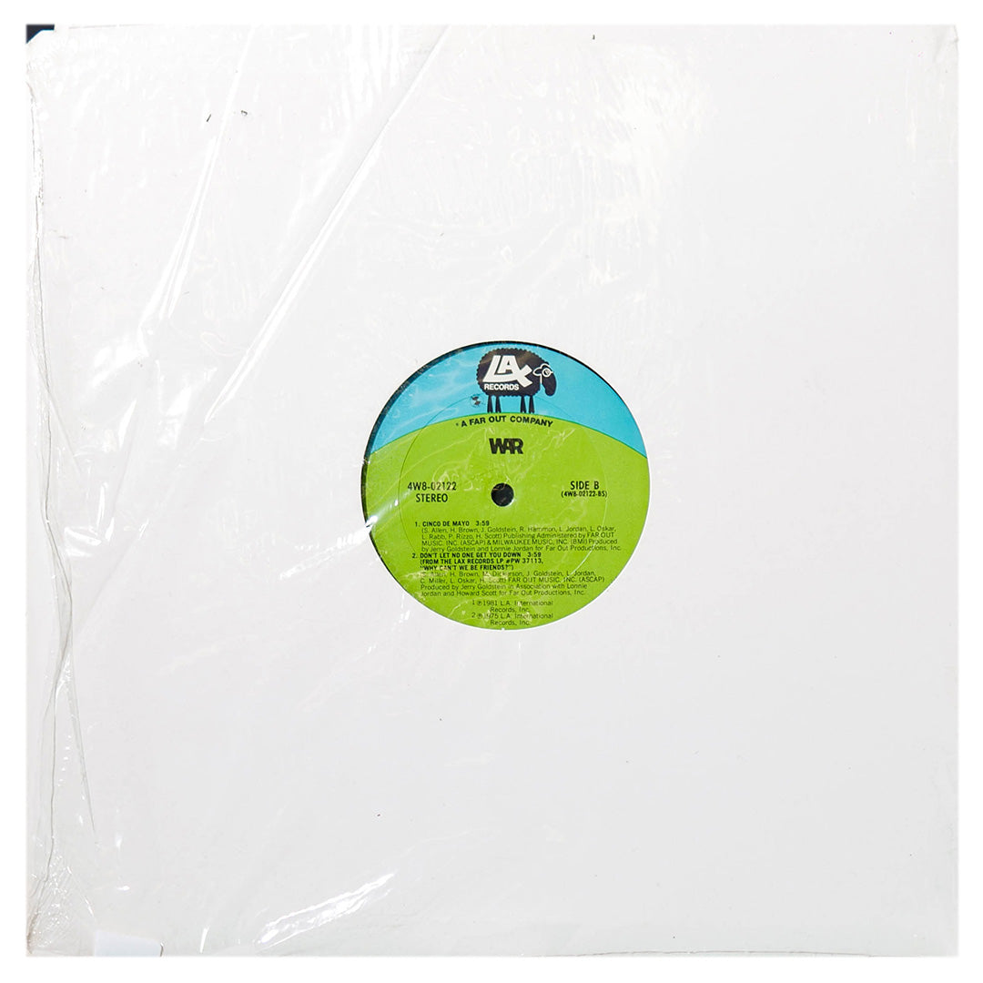 WAR - CINCO DE MAYO | 12" MAXI SINGLE USADO