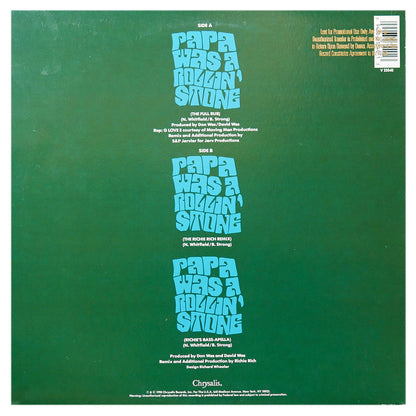 WAS NOT WAS - PAPA WAS A ROLLIN' STONE | 12" MAXI SINGLE USADO