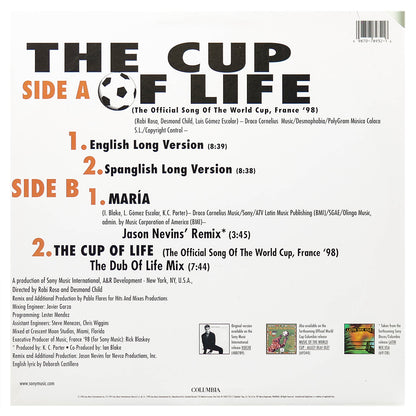 RICKY MARTIN  - THE CUP OF LIFE | 12" MAXI SINGLE USADO