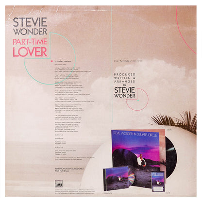 STEVIE WONDER - PART-TIME LOVER | 12" MAXI SINGLE USADO