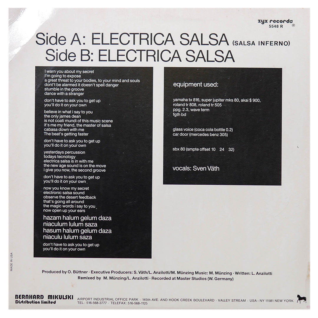 OFF - ELECTRICA SALSA (BABA BABA) | 12" MAXI SINGLE USADO