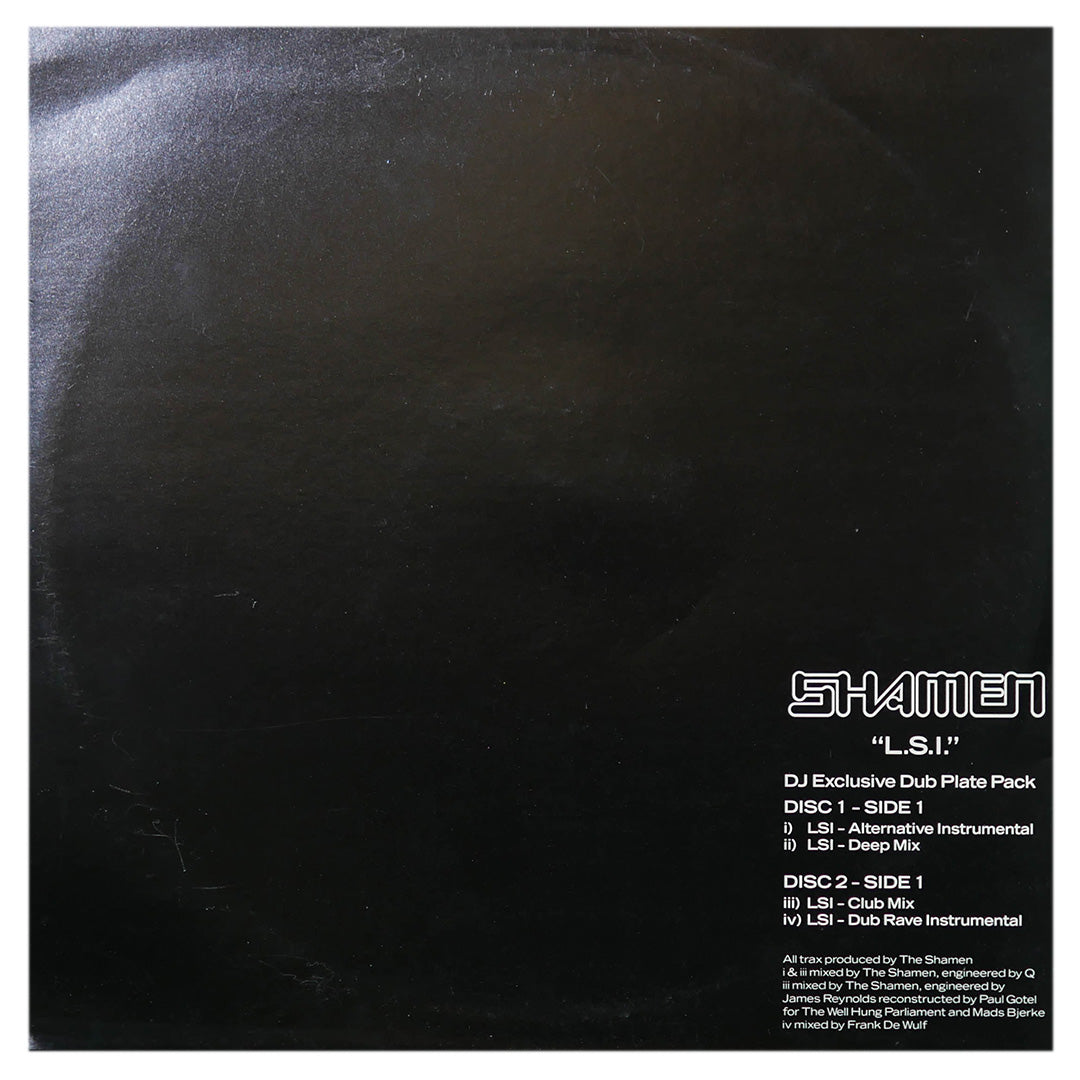 SHAMEN - L.S.I (PROMO DJ EXCLUSIVE) (3LP) | 12" MAXI SINGLE USADO