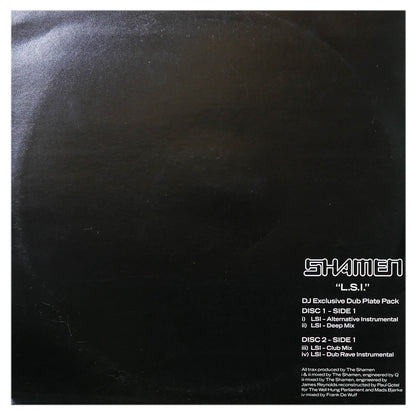 SHAMEN - L.S.I (PROMO DJ EXCLUSIVE) (3LP) | 12" MAXI SINGLE USADO