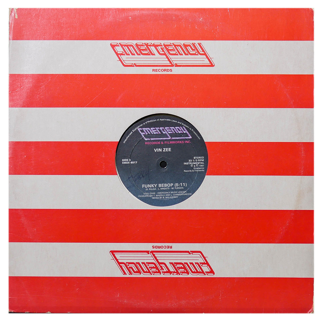 VIN ZEE - FUNKY BEBOP | 12" MAXI SINGLE USADO