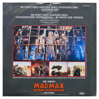TINA TURNER - WE DON'T NEED ANOTHER HERO | 12" MAXI SINGLE USADO