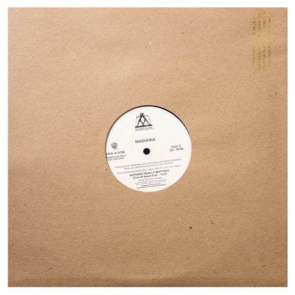 MADONNA - NOTHING REALLY MATTERS | 12" MAXI SINGLE USADO