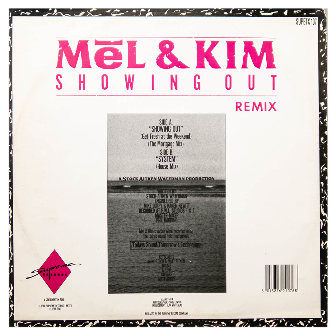 MEL & KIM - SHOWING OUT (REMIX) | 12" MAXI SINGLE USADO