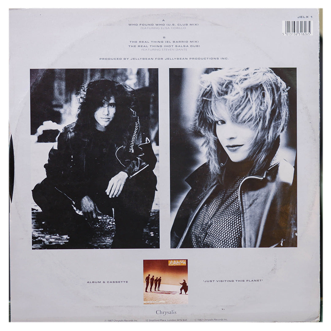 JELLYBEAN FT. ELISA FIORILLO - WHO FOUND WHO  | 12" MAXI SINGLE USADO